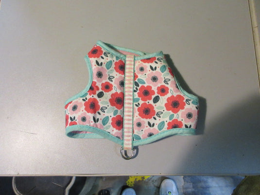 Used Flower Dog Harness