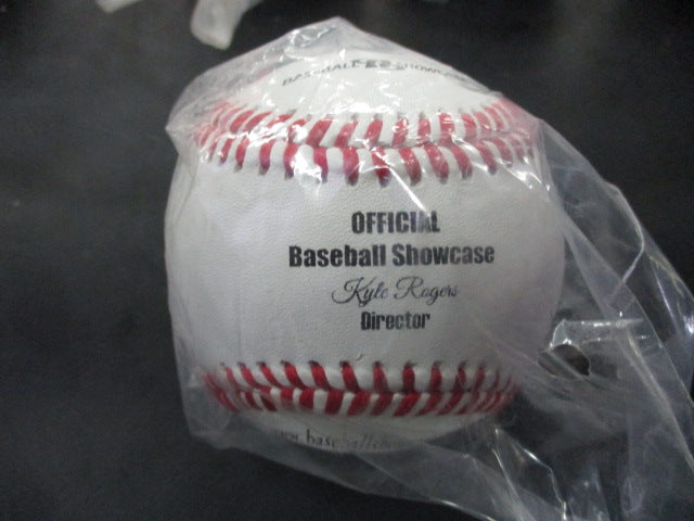 Load image into Gallery viewer, Official Baseball Showcase Full Grain Leather Baseball
