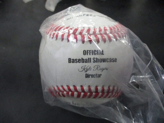 Official Baseball Showcase Full Grain Leather Baseball