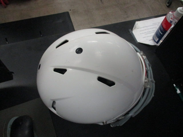 Load image into Gallery viewer, Used 2022 Riddell Speed Classic Youth Large White Football Helmet
