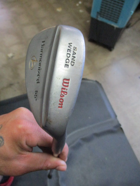 Load image into Gallery viewer, Used Wilson Harmonized 55 Geg RH Sand Wedge
