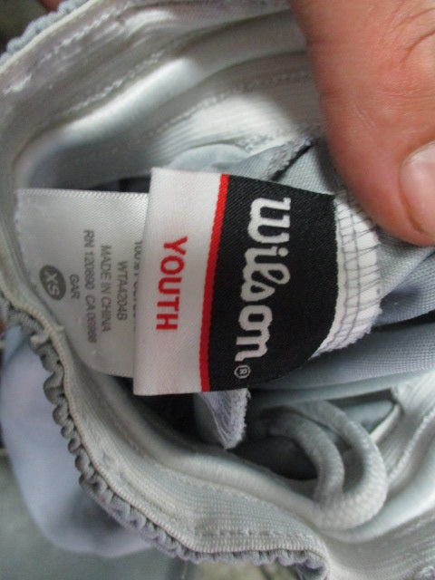 Used Youth XS Wilson Grey Baseball Pants