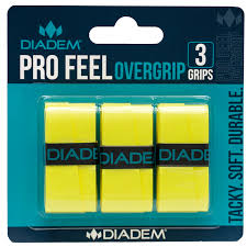 New Diadem Pro Feel Overgrip 3 Pack - Yellow