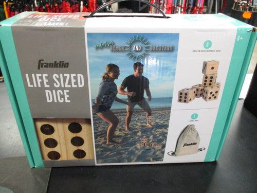 Used Franklin Life Sized Dice For Beach And Backyard - NIB