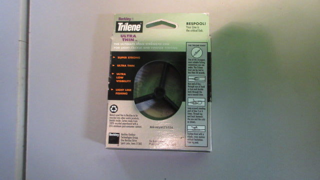 Load image into Gallery viewer, Used Berkley Trilene Super Strong Ultra Thin Fishing Line 8 LB
