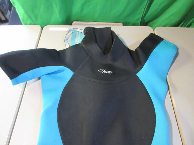 Load image into Gallery viewer, Used Hevto Womens Size Small Neoprene Shorty Wetsuit
