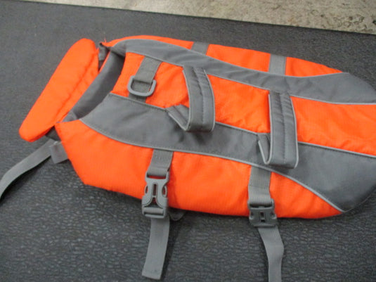 Used Orange Dog Life Vest