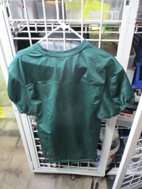 Load image into Gallery viewer, Used Epic Sports Green Football Jersey Adult Size Small
