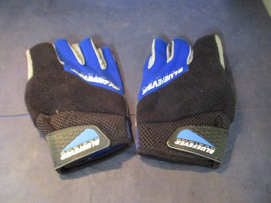 Used Bluefever Designs Half Finger Fishing Gloves