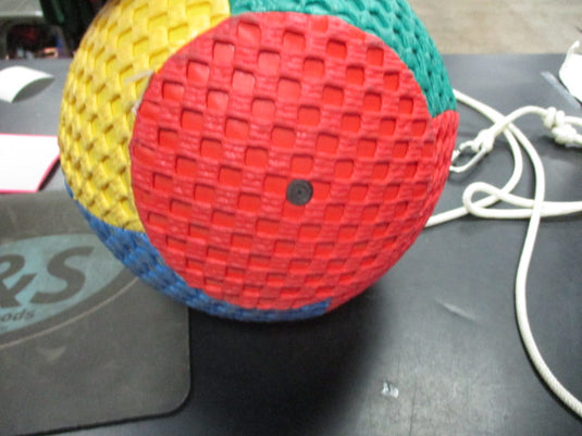 Used Fun Gripper 8'' Multi Color Teatherball