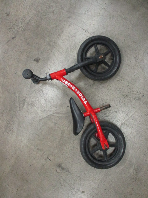 Used Velocirider Red Balance Bike