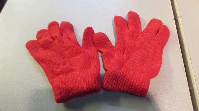 Load image into Gallery viewer, Used Kids Red Knit Gloves
