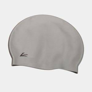 New Leader Medley Racer Adult Swim Cap - Silver