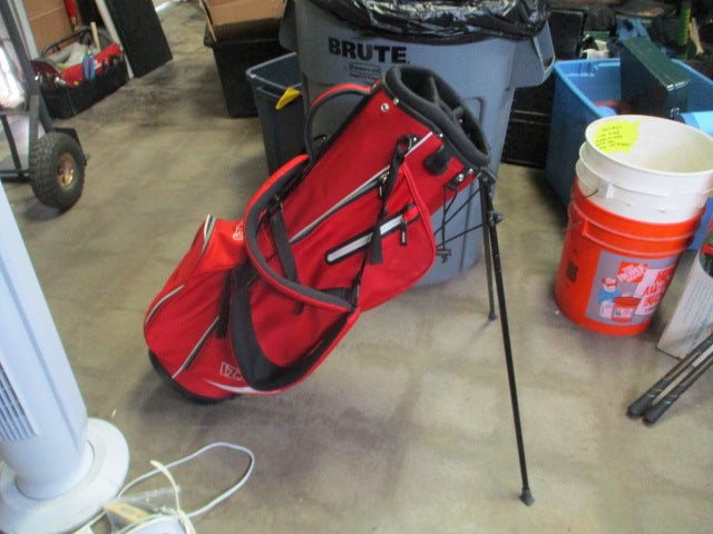 Load image into Gallery viewer, Used IZZO Red Stand Golf Bag
