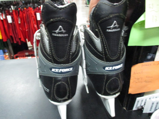 Used American Ice Force Size 1 Hockey Skates