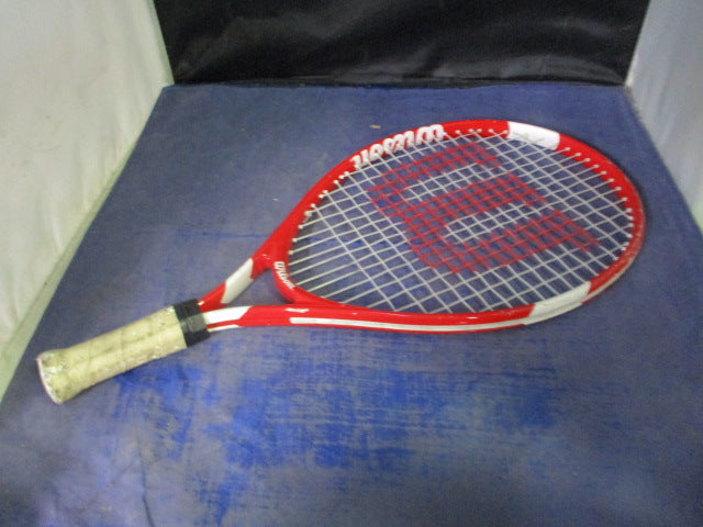 Load image into Gallery viewer, Used Wilson US Open 19&quot; Junior Tennis Racquet - slight wear
