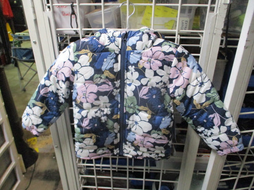 New Pulse Nova Toddler Snow Jacket Youth Size 2T - Floral Navy