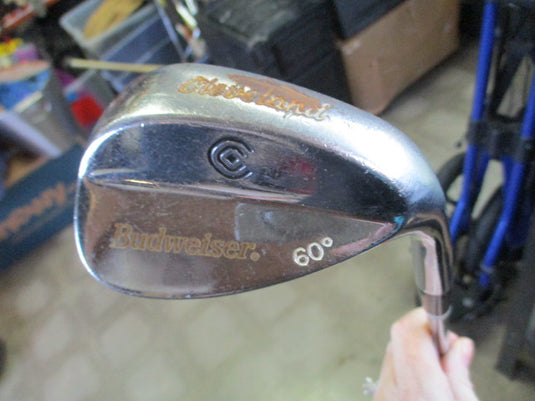 Used Cleveland Budweiser 60 Degree Wedge