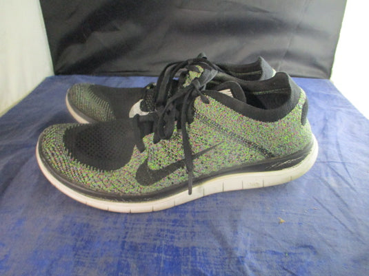 Used Nike Free 4.0 FlyKnit Running Shoes Adult Size 9