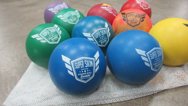 Load image into Gallery viewer, Used Super Skin Franklin Dodge Ball Set of 10
