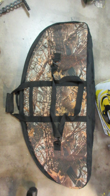 Used Camo Archery Bow Padded Case