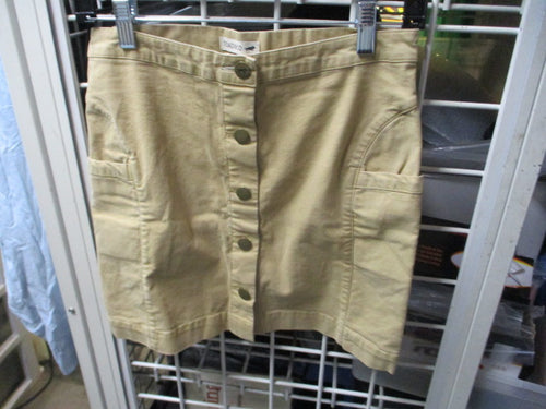 Used Toad & Co Khaki Cargo Skirt Size 0