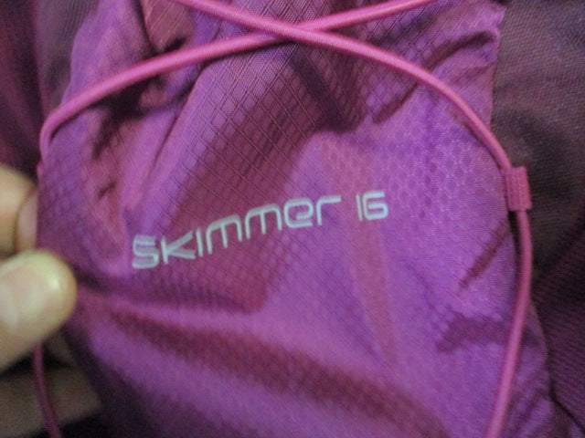 Load image into Gallery viewer, Used Osprey Skimmer Magenta Color 16 Hydration Pack (Has Small Stain)
