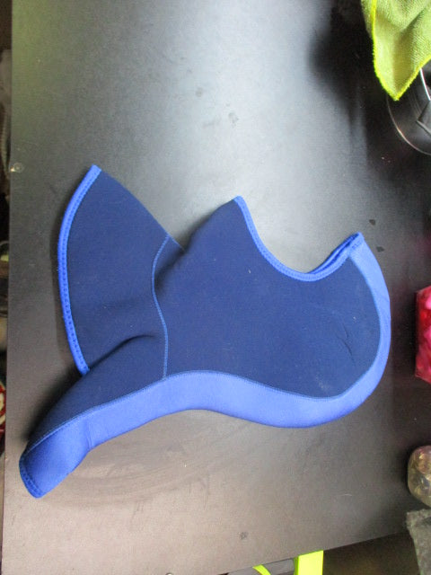 Used Blue Scuba Hood