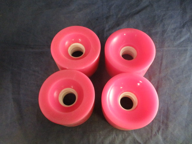 Load image into Gallery viewer, Used Pink Longboard Wheels - Set of 4
