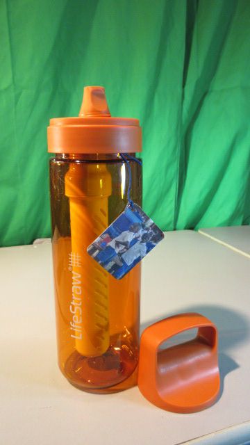 Load image into Gallery viewer, New LifeStraw BPA-Free 22oz -650mL Water Bottle
