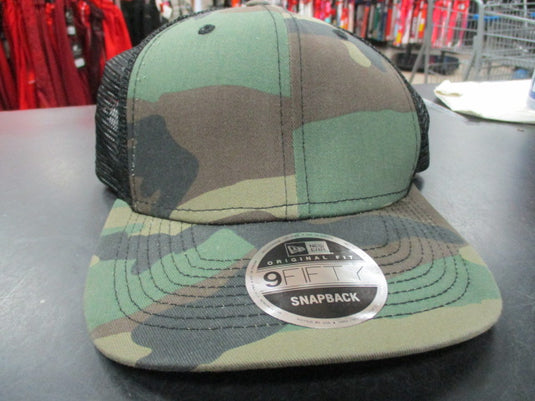 Used New Era 9Fifty Snapback Camo Hat