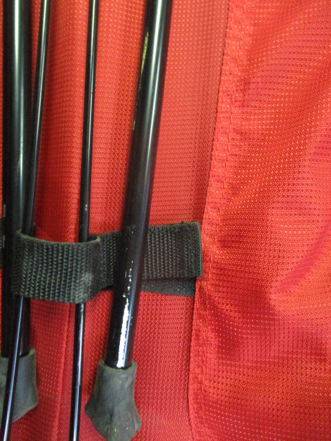 Used IZZO Red Stand Golf Bag