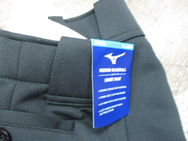 Load image into Gallery viewer, Mizuno Youth Xl Knicker Bottom Pant - Black
