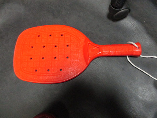 Used Red Plastic Pickleball Paddle