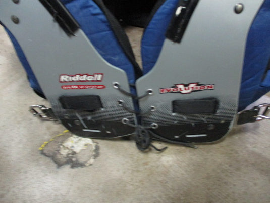 Used Riddell Evolution V Size Adult XXL Shoulder Pads