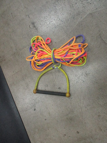 Used Casad Multi Color Water Tow Rope