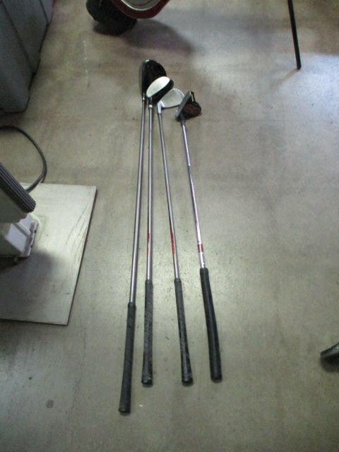 Used Jack Nicklaus Q4 Junior 5 Piece Club Set - Driver, Hybrid, Mid Iron, Putter