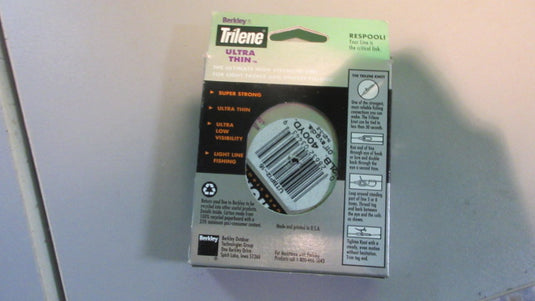 Used Berkley Trilene Super Strong Ultra Thin Fishing Line 12 LB