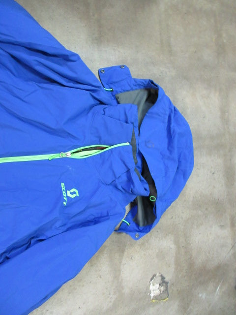 Used Men's Scott Blue Snow Jacket Size Large