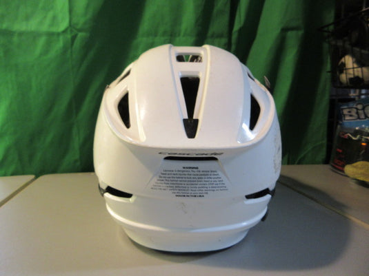 Used Cascade R Lacrosse Helmet - White