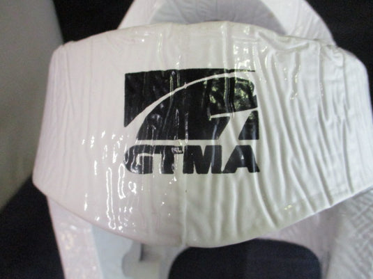 Used White Martial Arts Foam Head Gear