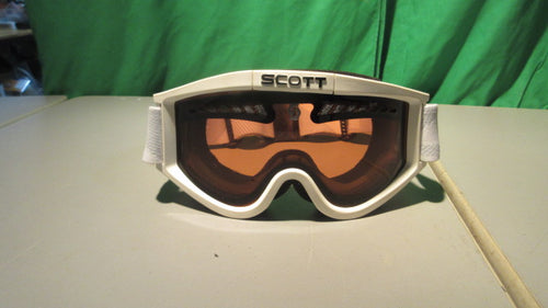 Used Scott White Snow Goggles