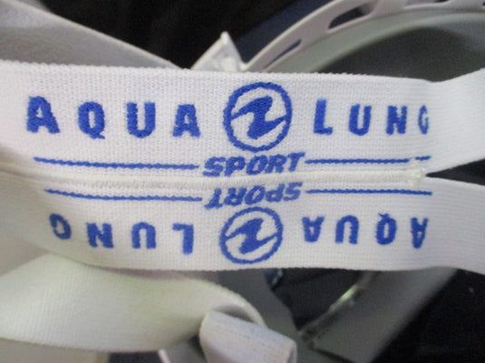 Used Aqualung Sport Hydroair Snorkel Face Mask System Adult Size Small