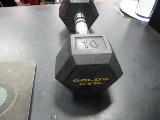 Used Gold Gym 10 LB Dumbbell