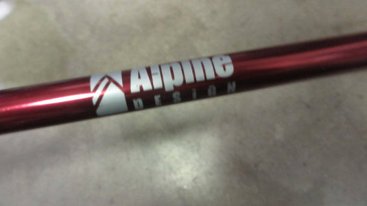 Used Alpine Designs TREKING POLES Maroon Qty 1