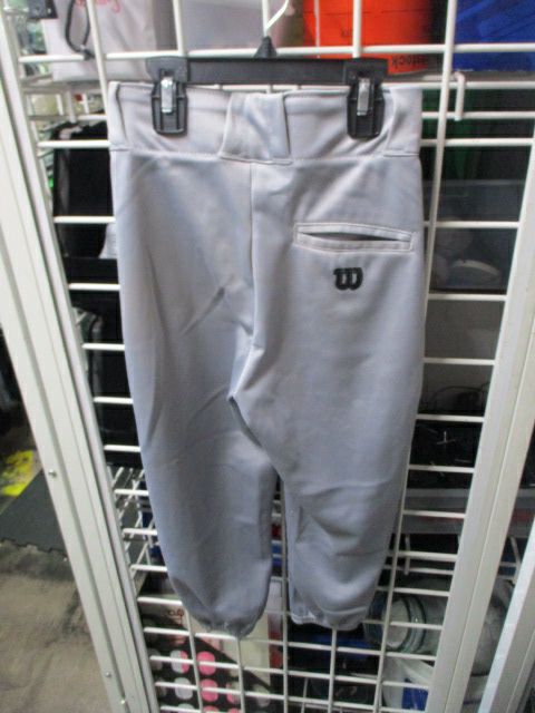 Load image into Gallery viewer, Used Wilson Elastic Bottom Pants Youth Size Small - knee stains
