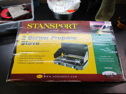 Stansport 2 Burner Propane Sove - Like New