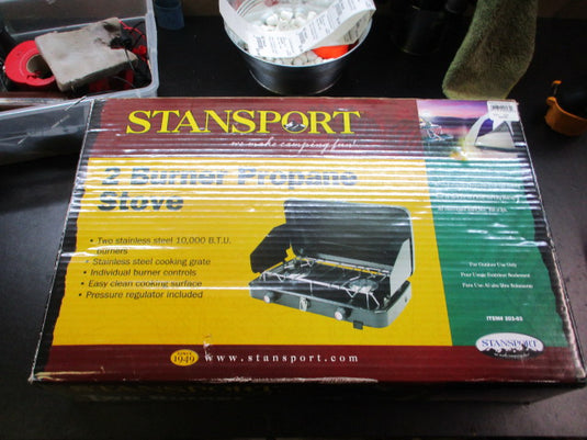 Stansport 2 Burner Propane Sove - Like New