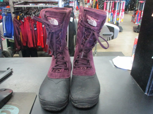 Used North Face Size Womens 8.5 Winter Boots