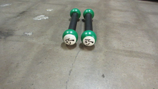 Used Set of 2 Green Shake weight Dumbells